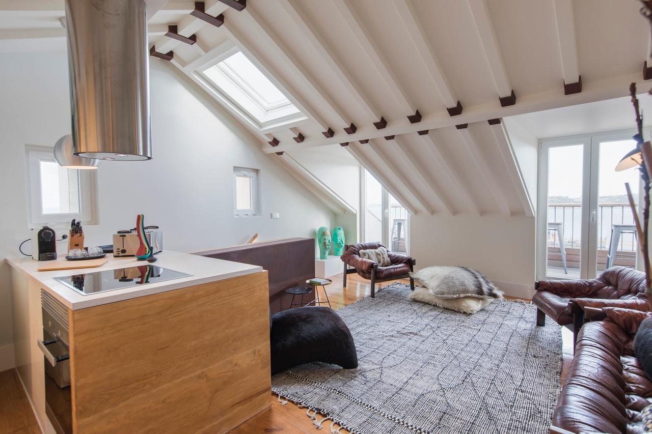Lovelystay - Stunning Penthouse With The Best Views Lissabon Exterior foto